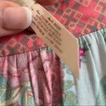 Matilda Jane  Summer Solstice Floral Pink/Gray Short Sleeve Romper Photo 3