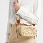 Tory Burch MINI MILLER RAFFIA CROSSBODY BAG Photo 0
