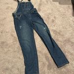 Jordache  Distressed Denim Overalls SIZE XL Photo 0