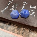 Vintage 60s Lavender Lucite Clip Photo 1