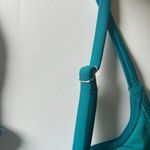 Women's One Piece Swimsuit Square Neck Tummy Control High Cut Teal Medium NWOT Green Photo 1