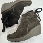 Fly London Suede Yama Booties in Diesel Size 8 Photo 8