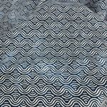 Lands' End  Women's Blue Patterned Knit Dress‎ Knee Length 1X Modal Blend Jersey Photo 4