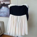 House Of CB ‎ 'Alana' Black & Cream Off Shoulder Dress NWOT size S Photo 11
