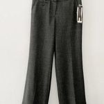 Sandro Sportswear Vintage Straight Leg Full Length Trouser Pants in Charcoal NWT Photo 2