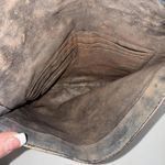 Rebecca Minkoff Dreamy Pom Leo Blue Leather Envelope Tie Dye Bohemian Clutch Photo 4