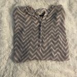 a.n.a Zig zag pattern sheer blouse Photo 2