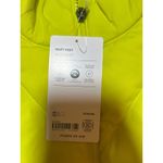 Athleta NWT Inlet Down Vest Women's XL Dark Fiber Optic Yellow Puffer Zip Up Photo 3