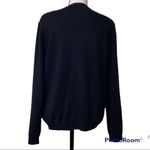 Alfred Dunner medium patchwork full zip sweater with shoulder pads purses shoes Black Photo 2