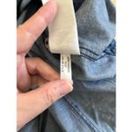 J.Crew Wren Slim Fit Denim Shirt Pearl Snap Long Sleeve Women’s Size 12 Pockets Photo 3