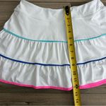 Lilly Pulitzer Luxletic Peachy UPF 50+ Resort White Turquoise Blue Pink Skort S Photo 6