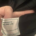 Laura Ashley  Vintage Embellished Beaded Size 6 Black Knee Length Long Sleeve 80s Photo 5