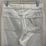 Everlane  White 90s Cheeky Jean High-Rise Straight Leg Casual Coastal Work Preppy Photo 5