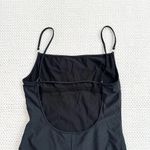 La Blanca  Classic Square Neck Black Bathing Swimsuit Low Back Skinny Strap 14 Photo 10