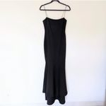 Likely  Aurora Black Maxi‎ Mermaid Flute Maxi Gown Dress Size 4 Photo 4