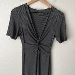 Favorite Daughter Day to Night Stripe keyhole Dress black small Photo 7
