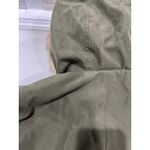 Jack by BB Dakota Womens Olive Green Faux Fur Hooded Anorak Parka Jacket Photo 8