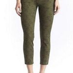 Rock & Republic Women’s  army green print cropped pants size 12 Photo 0