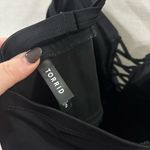 Torrid Black Wireless Racerback Lace-Up One Piece Swimsuit Size 2 (2X) Photo 8