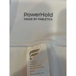 Fabletics PowerHold Size Small Bike Shorts White with Pastel Pink and Green Photo 2