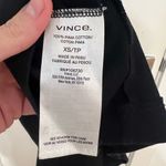 Vince Sleeveless Wrap Midi Dress in Black Photo 8