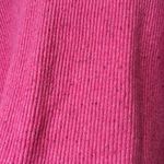 Something Navy  Pink Flecked Rib Knit Sweater Size Small Photo 1