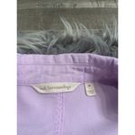 Soft Surroundings Marcie button front tunic jacket topper lavender M Photo 3