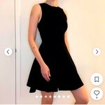 Alice + Olivia  Fit and Flare Black Mini Dress Photo 1