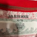 Hatley‎ Little blue house one piece pajamas red white and green size XL Photo 3