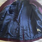 Boden Burgundy/Purple Wool Blazer Sz 4 Purple Photo 5