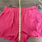 Wild Fable Linen Blend Pull On Shorts Coral Hibiscus by Size Small Photo 5