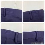 Betabrand Dress Pant Yoga Pants Straight Leg Navy Blue Large Photo 9