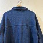 Good American Women's Oversized Shirt in Indigo Size 20 Photo 7