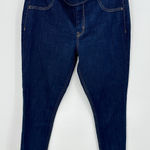 Old Navy  Dark Wash Mid-Rise Rockstar Super Skinny Jeggings Denim Women 6 Short Photo 0