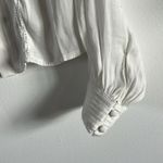 Mango / MNG white button down blouse Photo 4