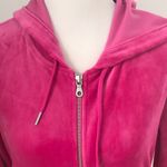 Sanctuary  Hot Pink Velour Hoodie Sz XS Photo 1