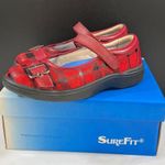 Surefit Florence Women's Red Mary Jane Shoes Size 7M SKU 5456 Photo 2