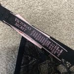 Victoria's Secret Victoria’s Secret Very Sexy Black Lace Shine Strap Garter Belt Size XS/S Photo 3