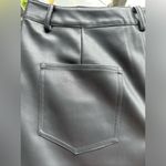 Princess Polly  Dempsey Faux Leather High Waisted Pants in Black - Size 12 NWT Photo 13