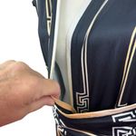 Geometric/greek key dress, size 0X, colorful, office, dressy, party, resort Multiple Photo 3
