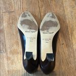 Etienne Aigner  Women's oxblood burgundy leather heels made in Spain‎ 9.5 Photo 5