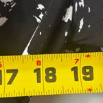 Calvin Klein  short sleeve wrap shirt dress black white patterned Midi Business Photo 8