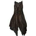 Body Central Vintage Black Sleeveless Asymmetrical Hem Dress Photo 1