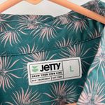 JETTY Shirt Dress Large Atlantis Tunic Beach Coverup Travel Resort Vacation Surf Green Photo 2