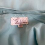 American Vintage vtg. blue embroidered flower fairy midi dress‎ medium. Photo 6