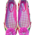 Sperry Top-Sider Shoes Womens Size 8.5 Pink Floral Raffia Pom Pom Flats 9541707 Photo 0
