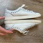 Frye  Ivy Deco Stud White Leather Sneakers 8.5 Photo 5