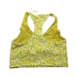 Aerie Offline Real Me Racerback Sports Bra Least Support Yellow White Size S Photo 1