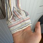 Terra & Sky  NWT Striped Long Sleeve Button Down H38 Photo 3