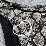 ANDIE READ Swim Snakeskin Snake Print Riviera Belted High Waisted Bottom Small Photo 3